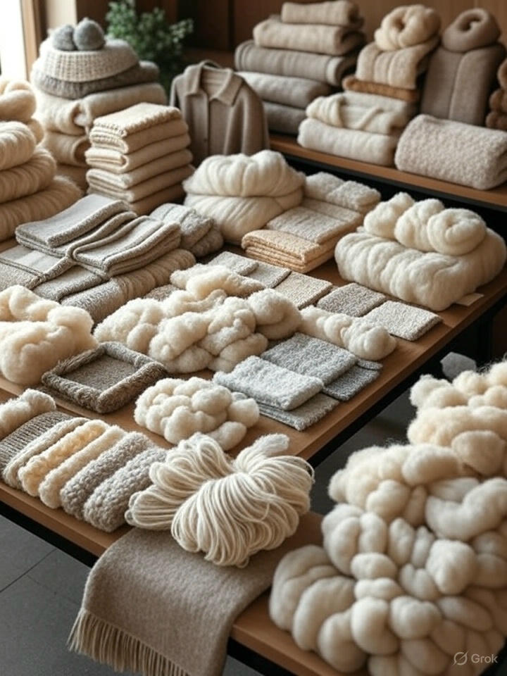 100% Wool & Wool Blends